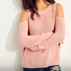 Hollister Cold Shoulder Sweater